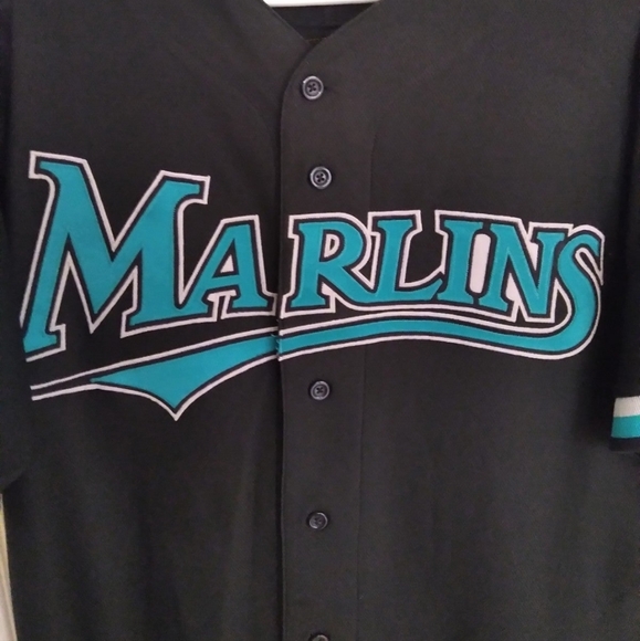 Miami Marlins Jeff Abbott Game Worn Jersey - Picture 2 of 8